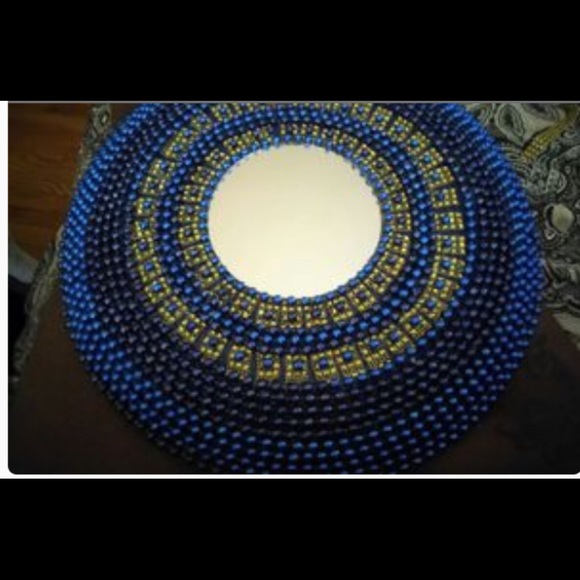 Gifted Hands By Daneara Other Blue And Gold Wall Decor Poshmark